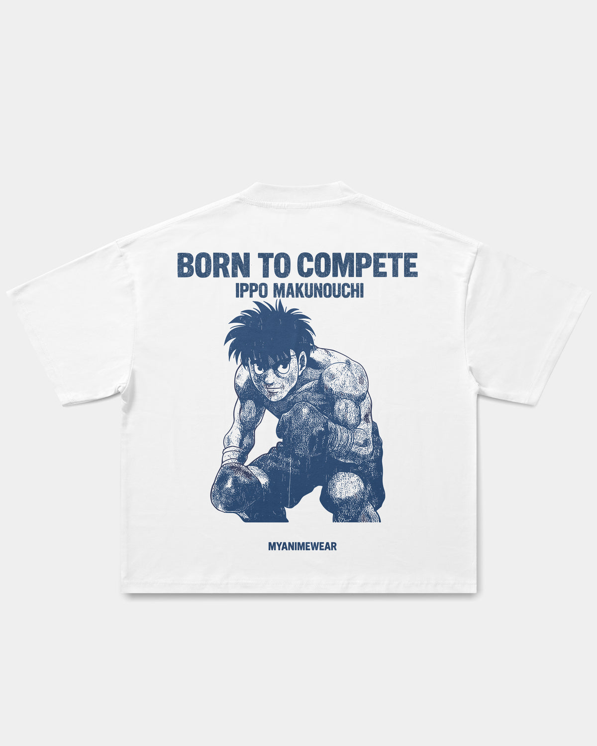 Camiseta Oversize Boxy Born to Compete