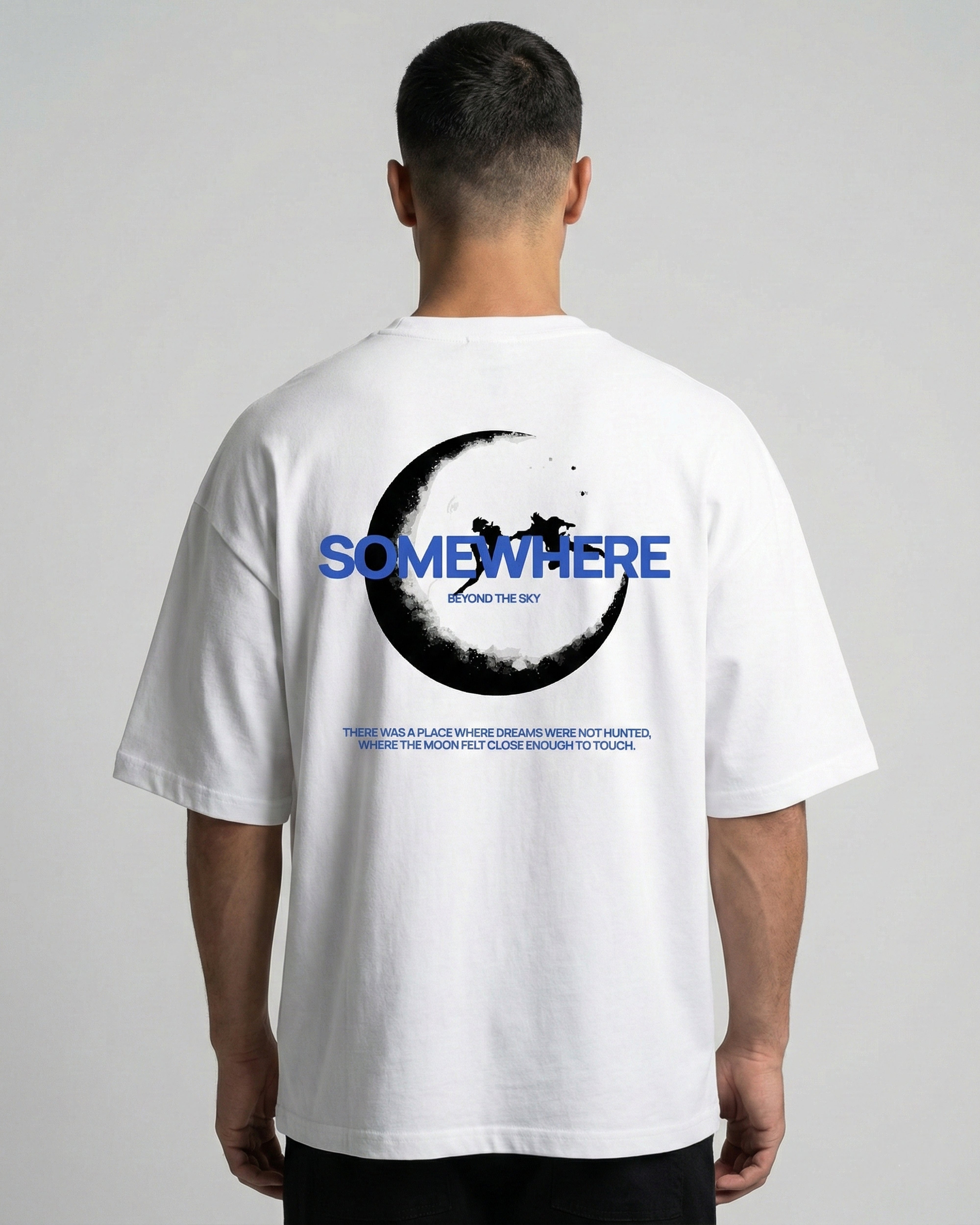 Camiseta Oversize Boxy Somewhere