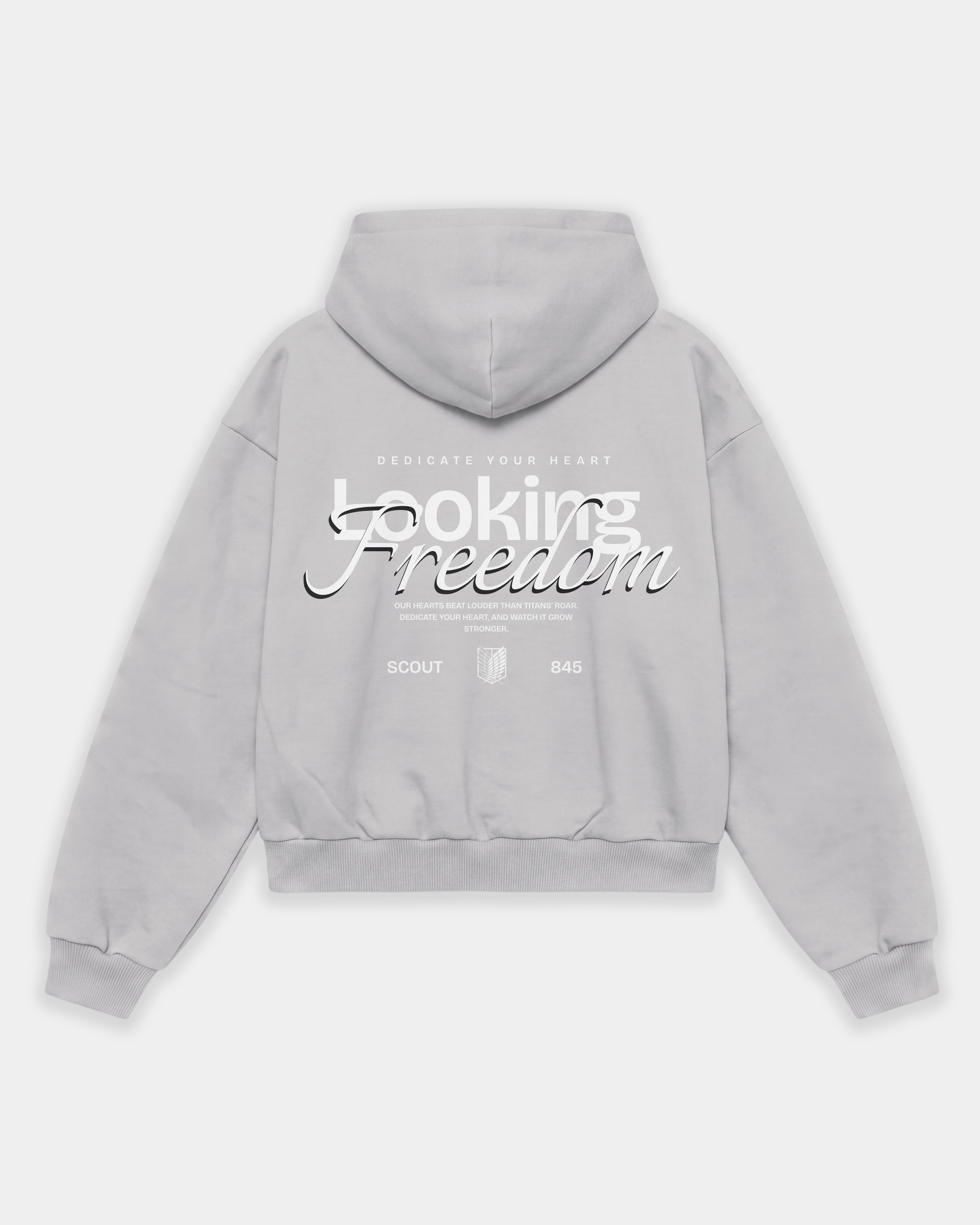 Sudadera Oversize Dedicate Grey