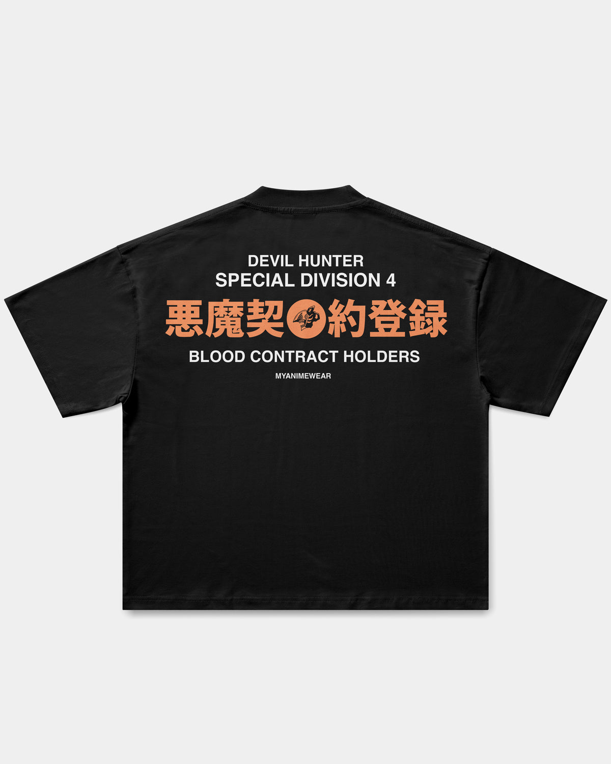 Camiseta Oversized Boxy Devil Hunter
