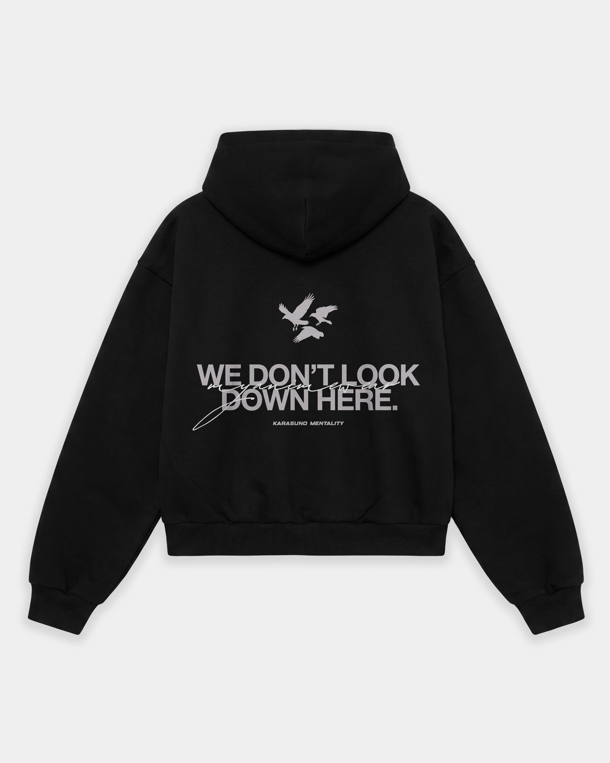 Sudadera Oversized Karasuno Mentality