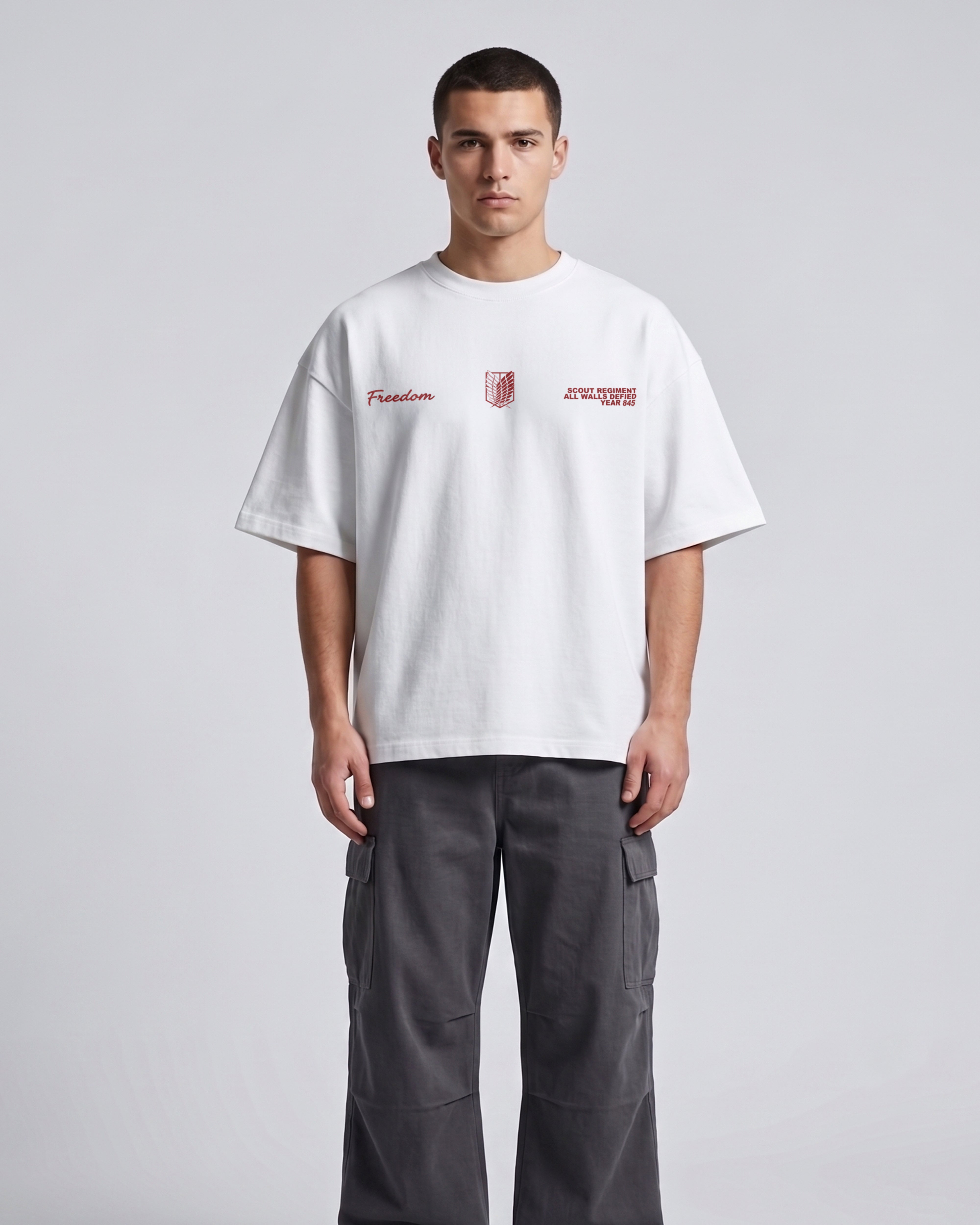 Camiseta Oversize Boxy Freedom