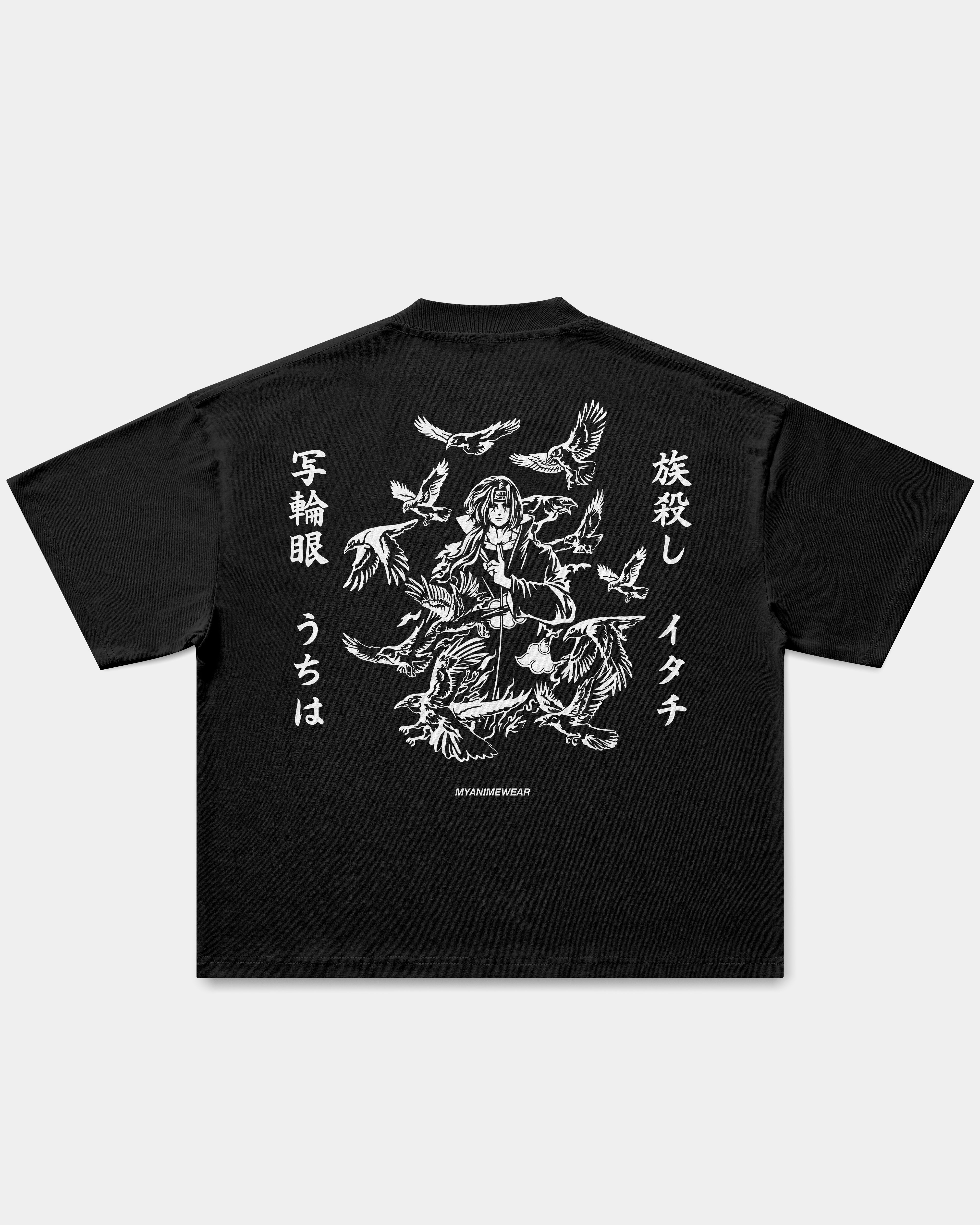 Camiseta Oversize Boxy Itachi Corvs