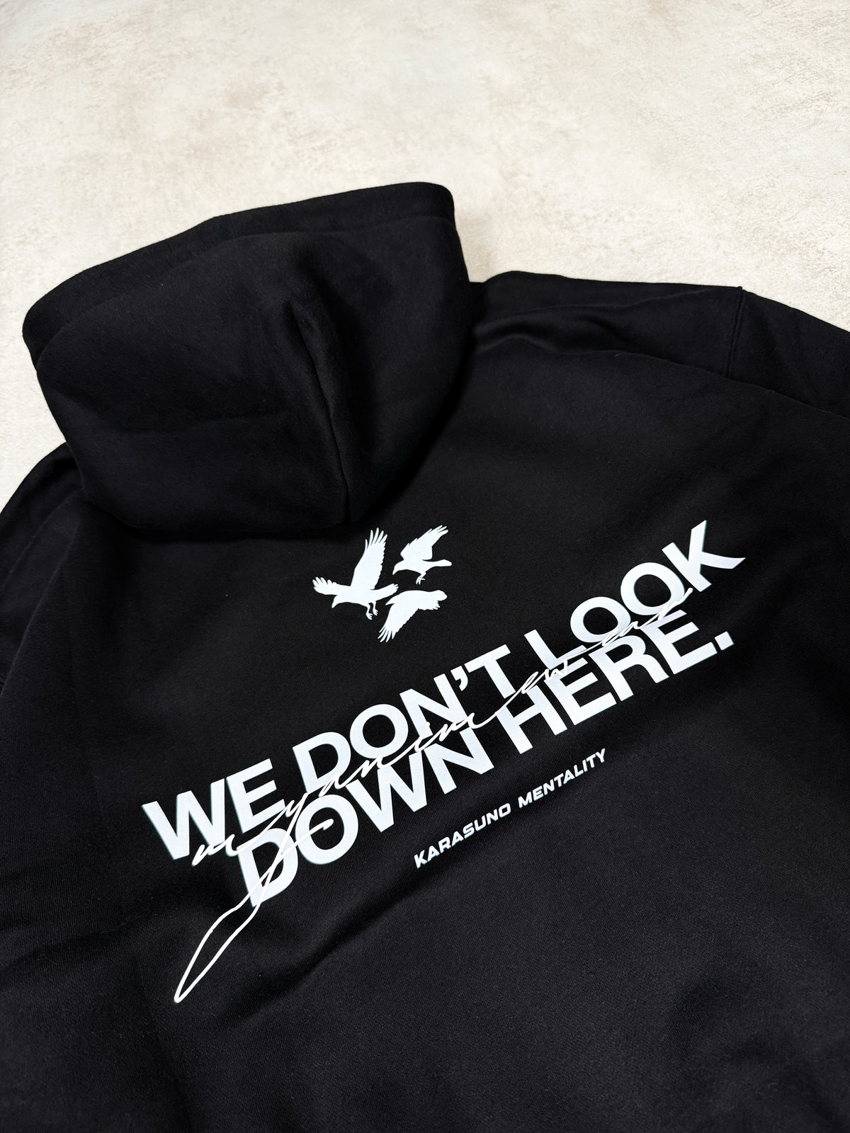 Sudadera Oversized Karasuno Mentality