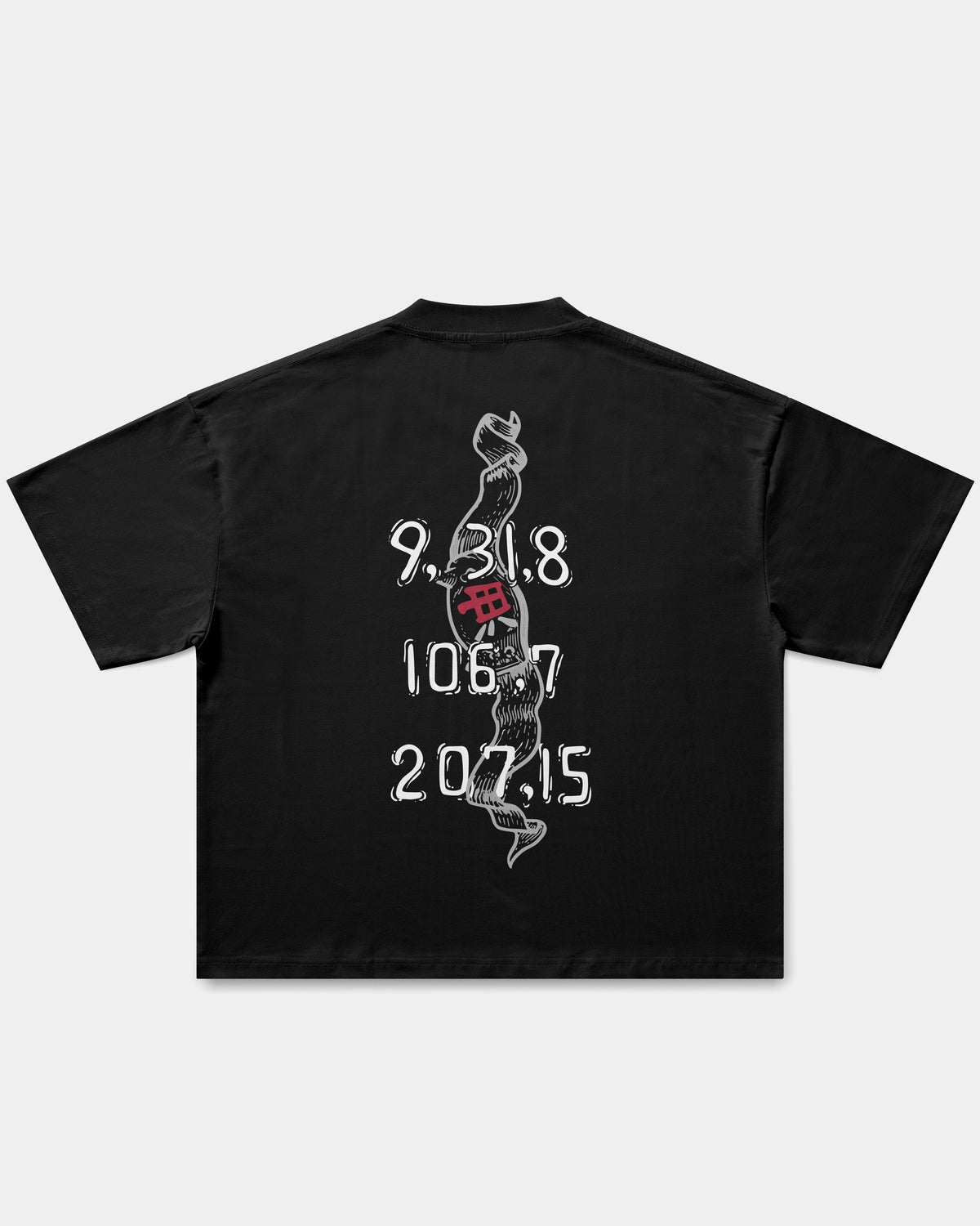 Camiseta Oversize Boxy Last Message