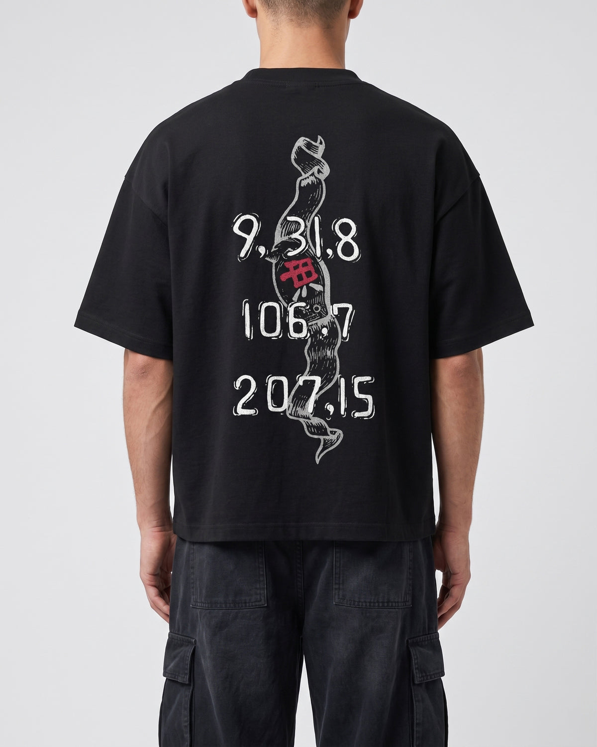 Camiseta Oversize Boxy Last Message