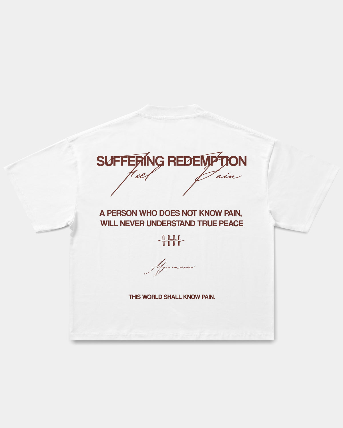 Camiseta Oversize Boxy Pain