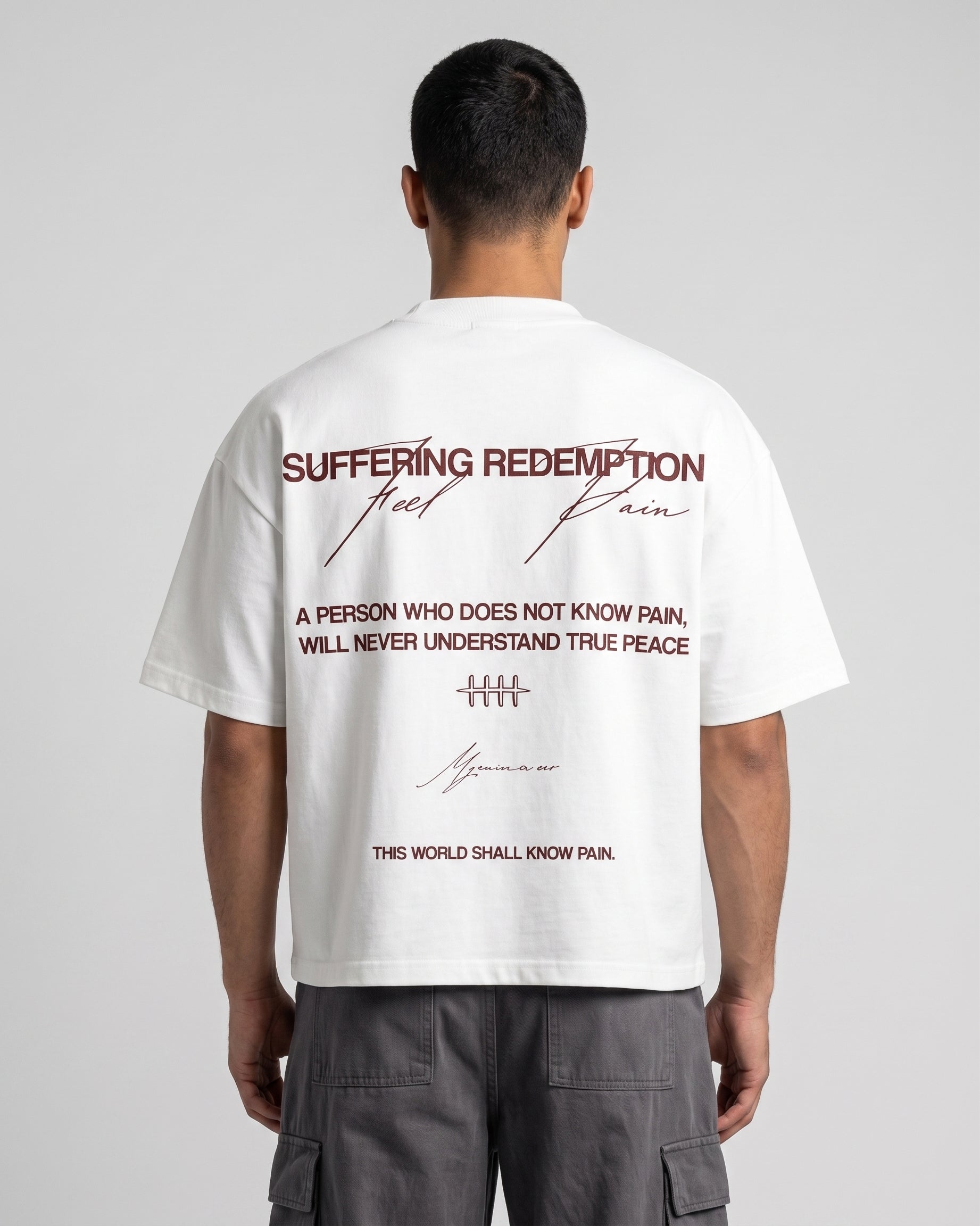 Camiseta Oversize Boxy Pain