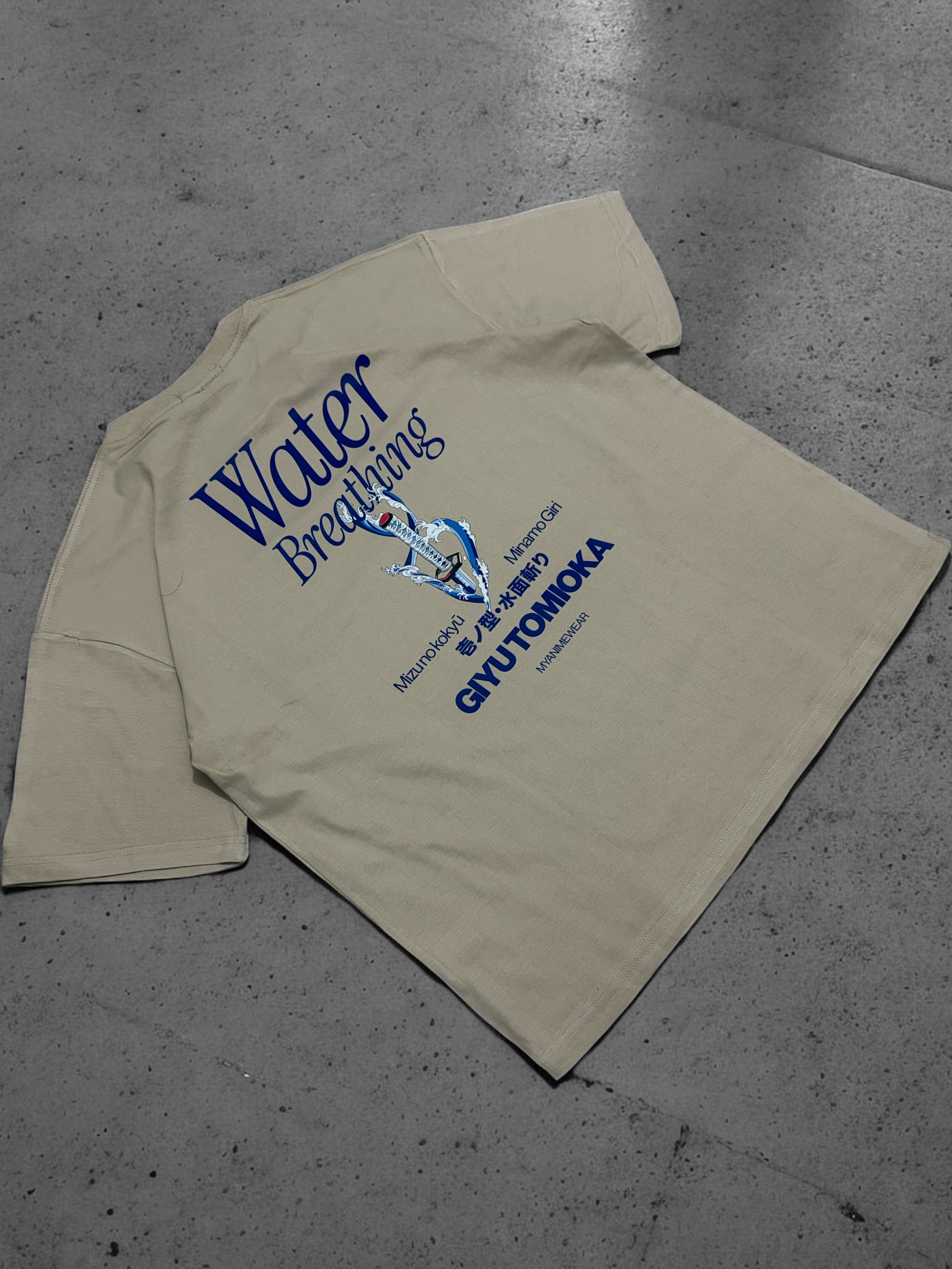 Camiseta Oversize Water Breathing