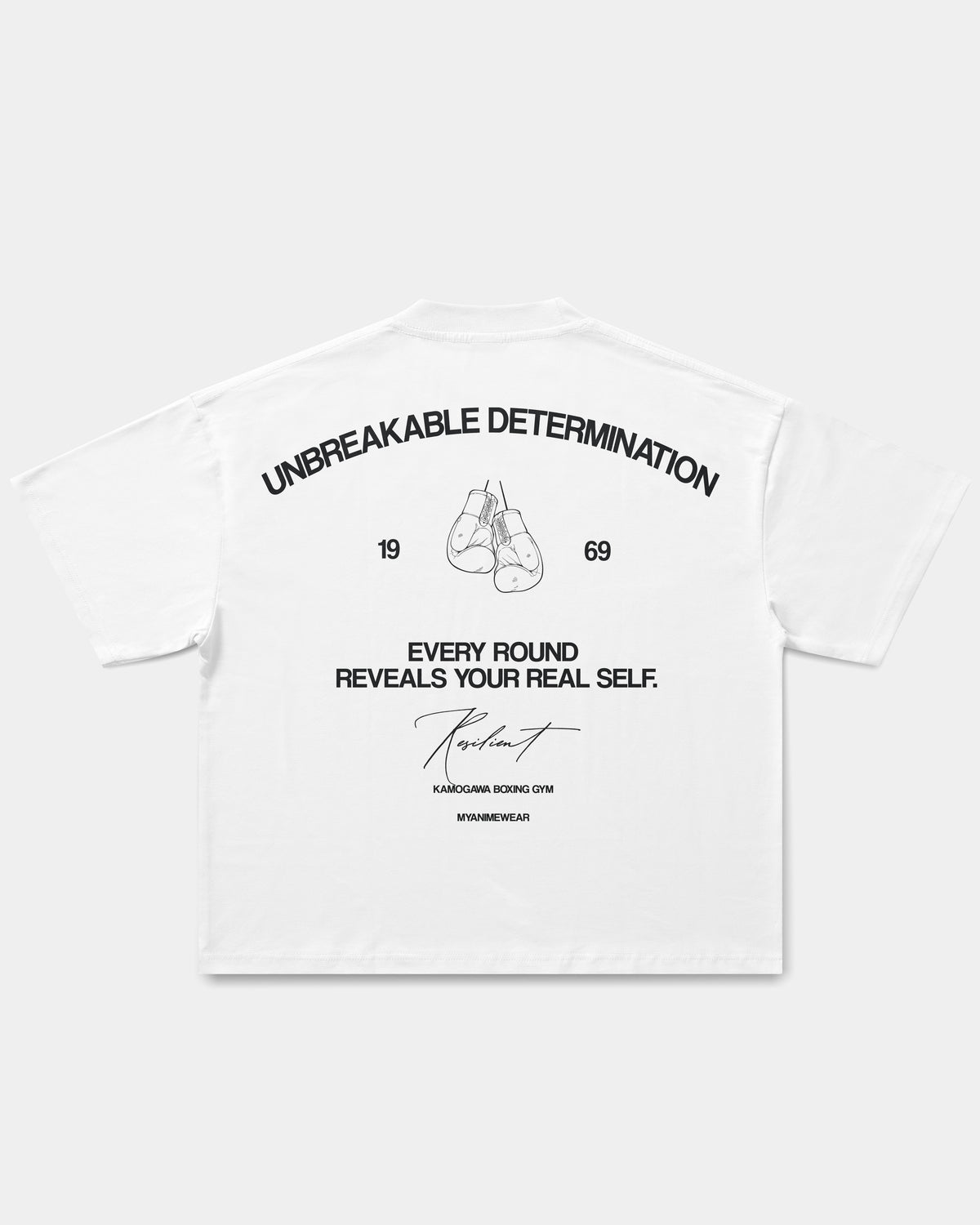 Camiseta Oversize Boxy Resilient