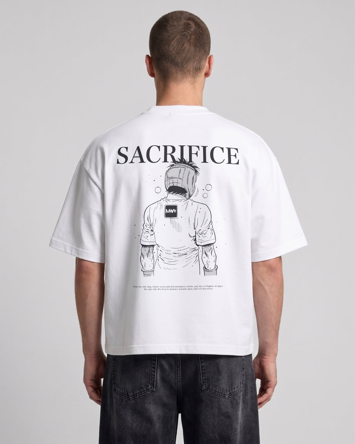 Camiseta Oversize Boxy Sacrifice