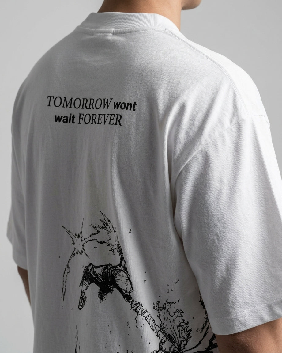Camiseta Oversize Boxy Tomorrow