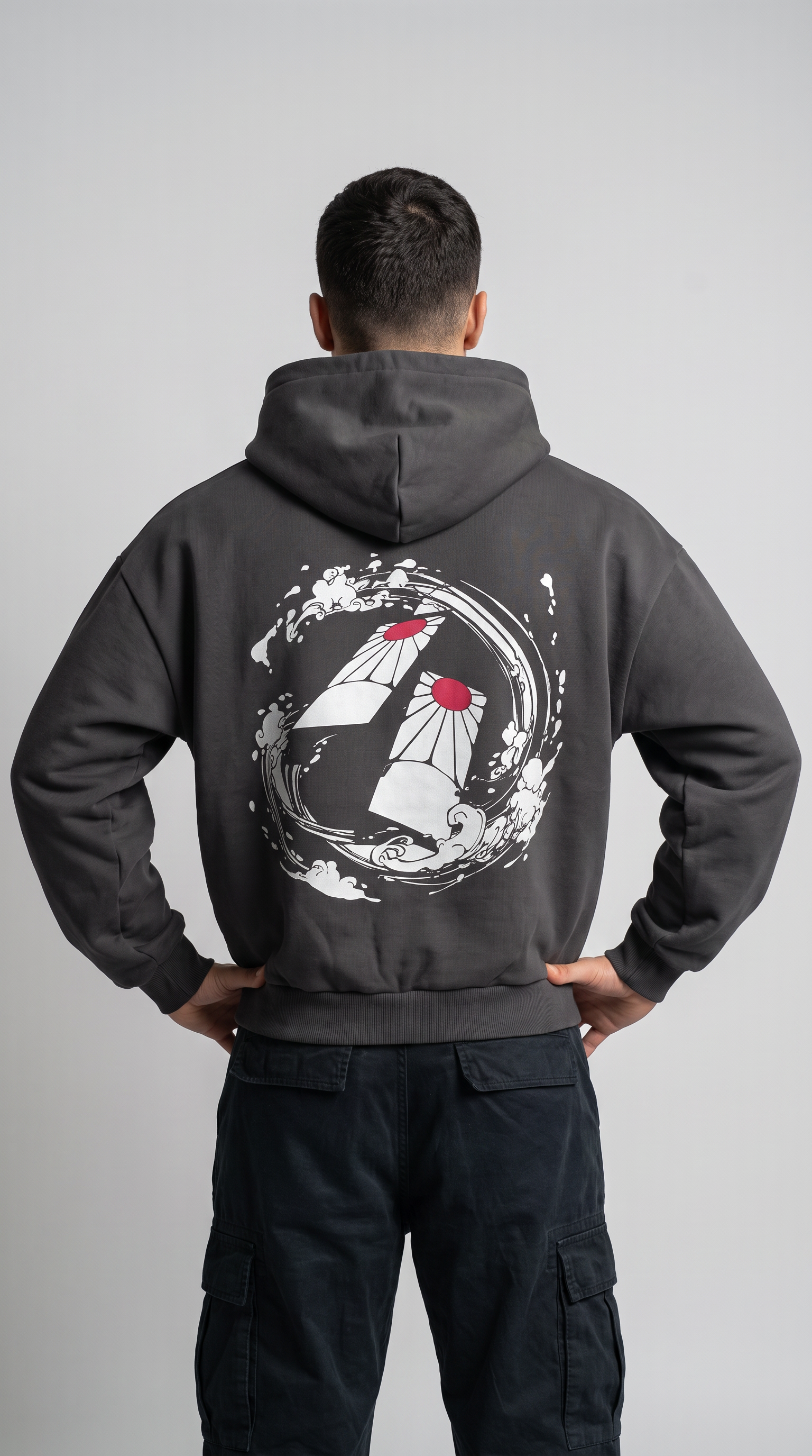 Sudadera Oversize Tanjiro Wave