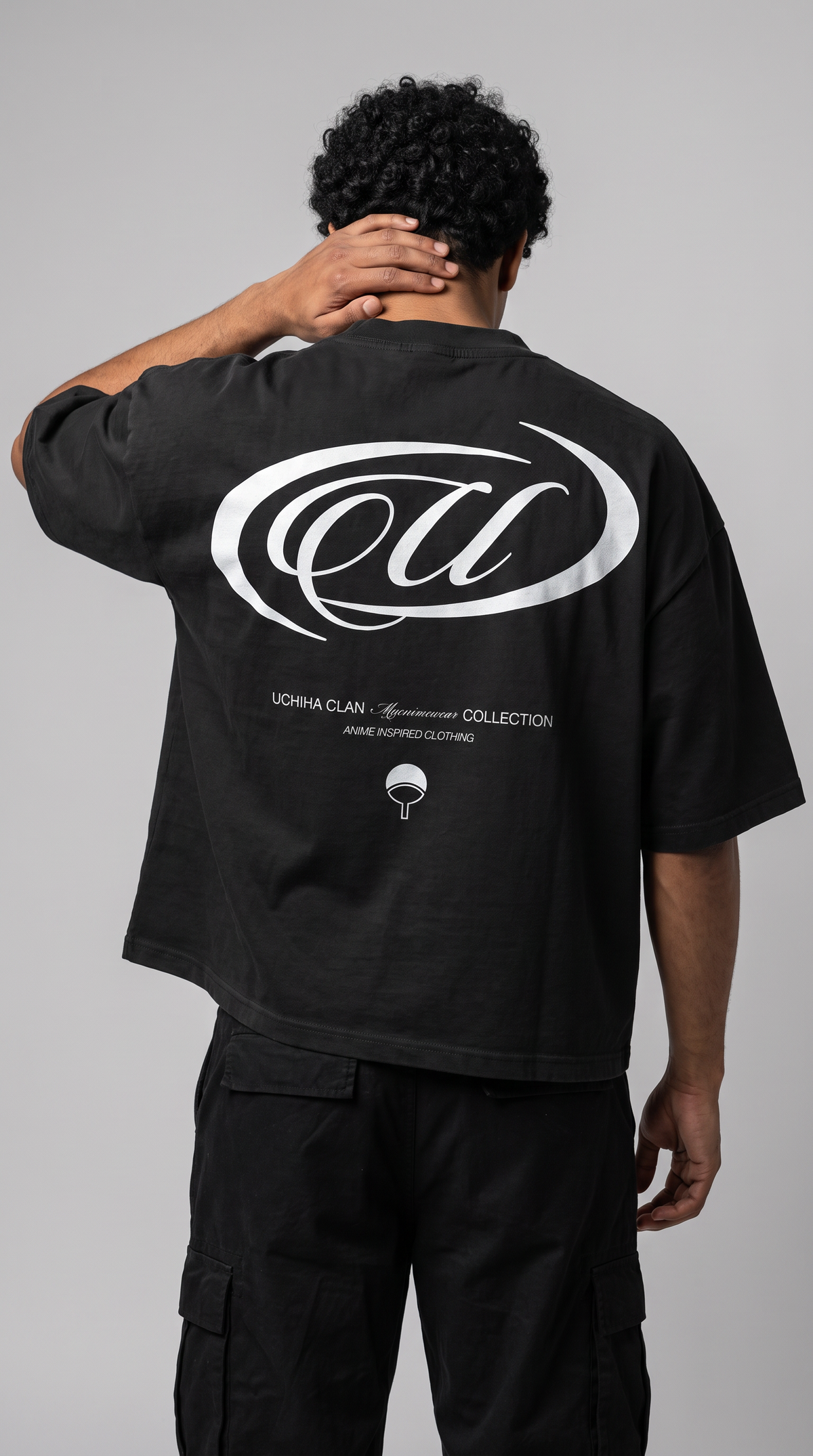 Camiseta Oversize Boxy Uchiha