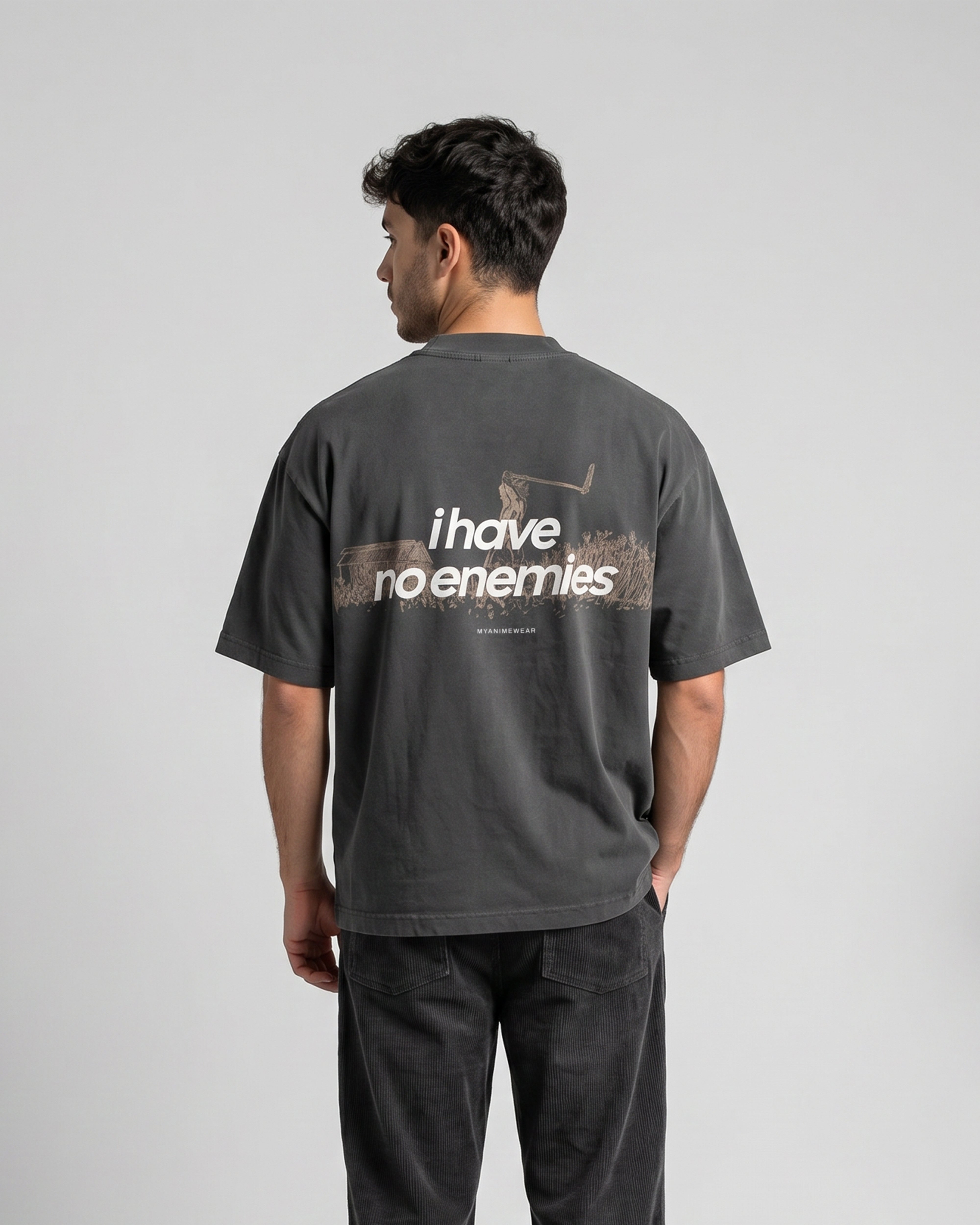 Camiseta Oversize I Have No Enemies