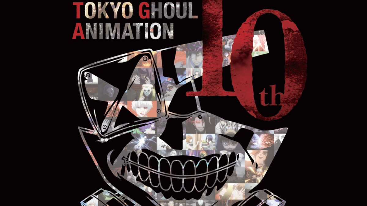 Visual del 10º aniversario de Tokyo Ghoul con Ken Kaneki de protagonista