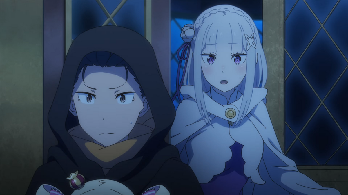 Subaru y Emilia protagonizan el key visual de la temporada 4 de Re:Zero