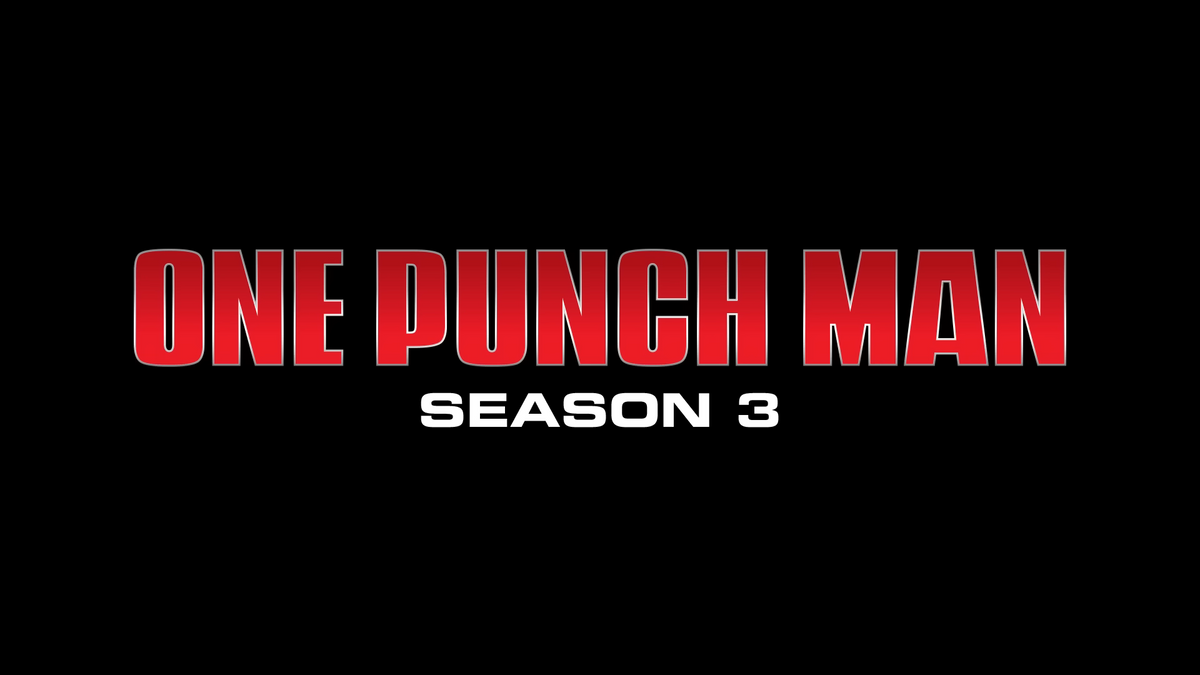 Imagen oficial de One Punch Man temporada 3 anunciando su segunda parte para 2027