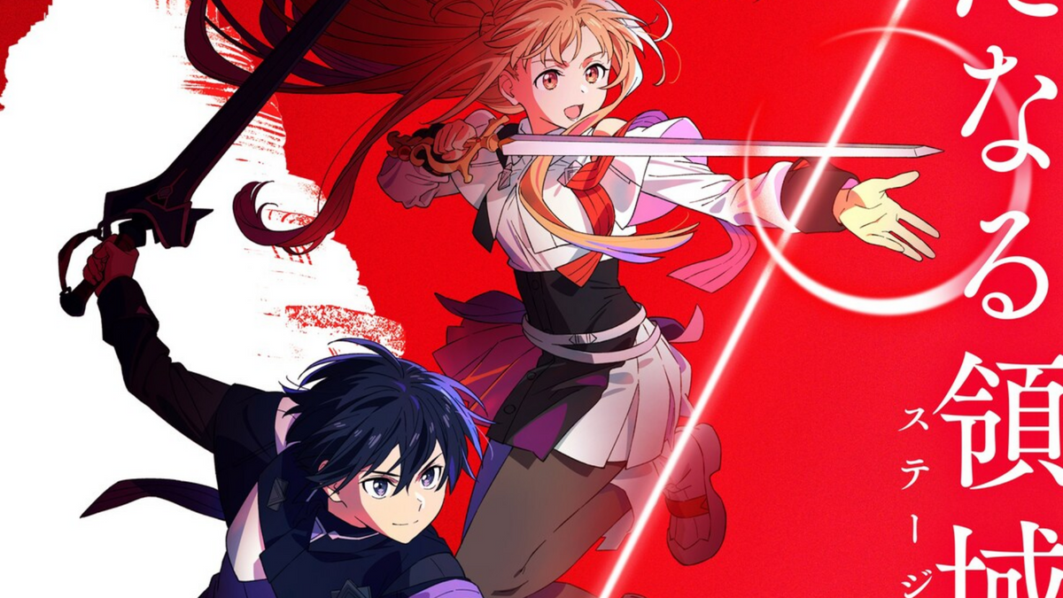 Kirito empuñando su espada en una escena clave de Sword Art Online