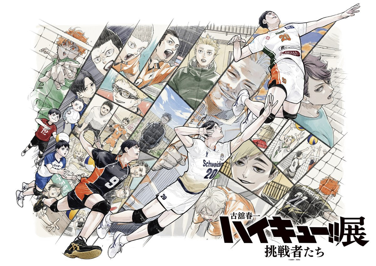 Ilustración de Tobio Kageyama en el visual Approach de la exposición oficial de Haikyuu