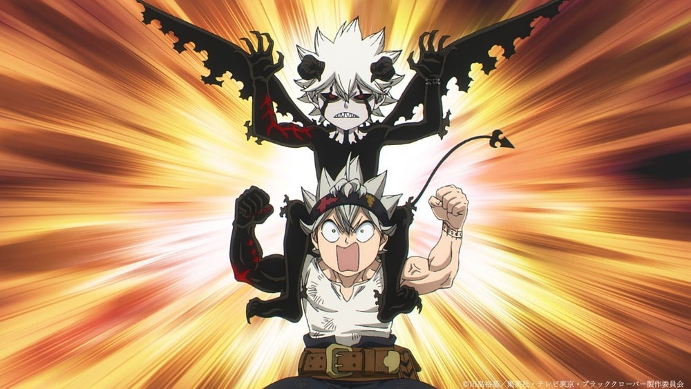 Key visual oficial de la segunda temporada de Black Clover con los Caballeros Mágicos
