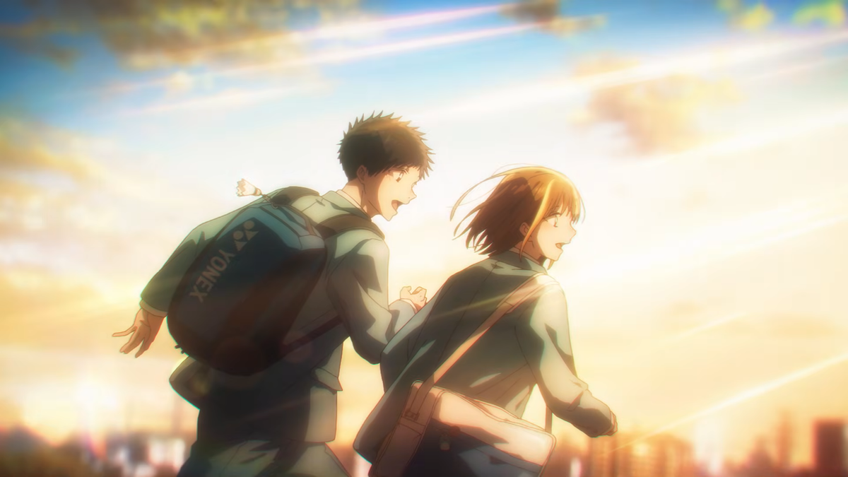 Imagen oficial de Blue Box temporada 2 con Taiki y Chinatsu del anime