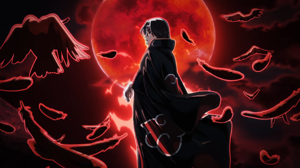 Ilustración oficial de Naruto Card Game de Bandai Card Games para su lanzamiento mundial