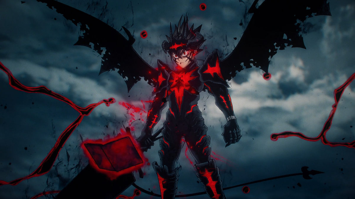 Asta en su forma Devil Union en la segunda temporada de Black Clover