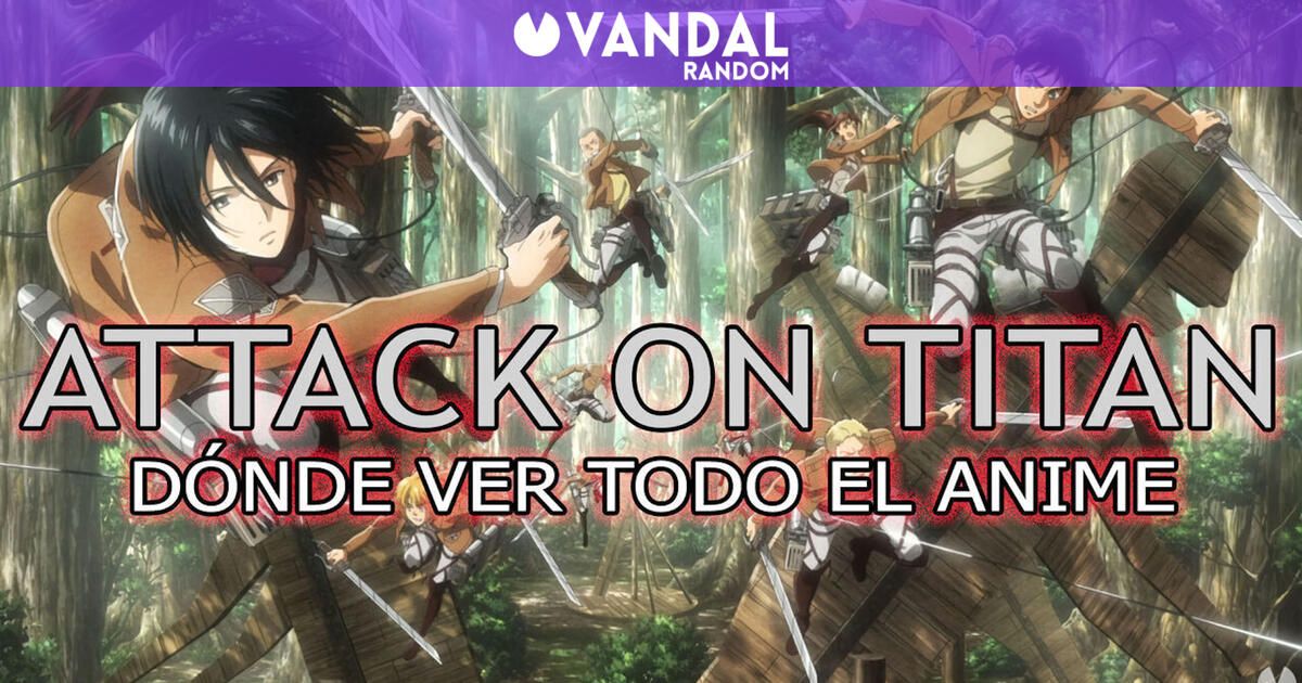 Attack on Titan todas las temporadas