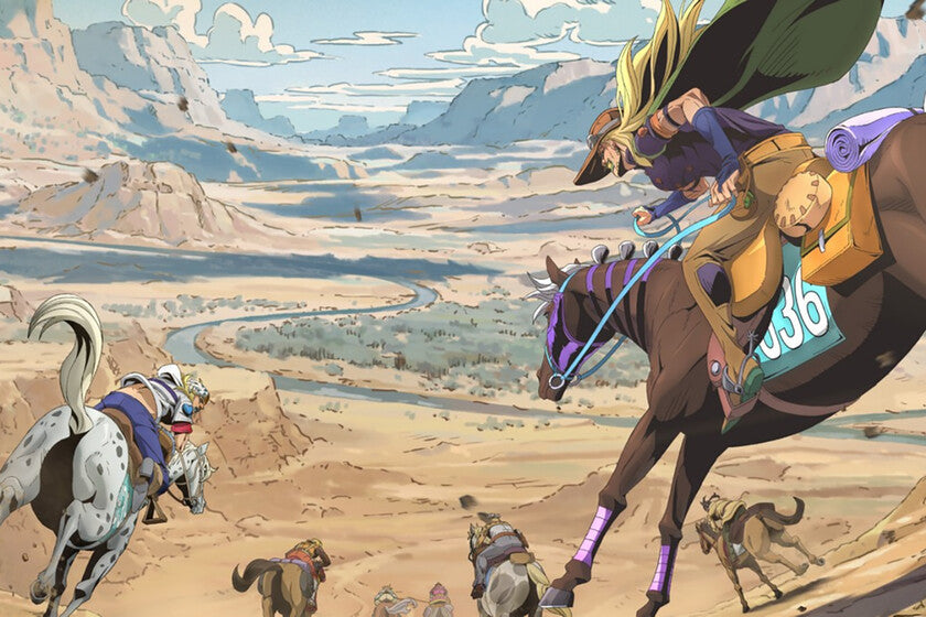 JoJo Bizarre Adventure Steel Ball Run anime Netflix 2026