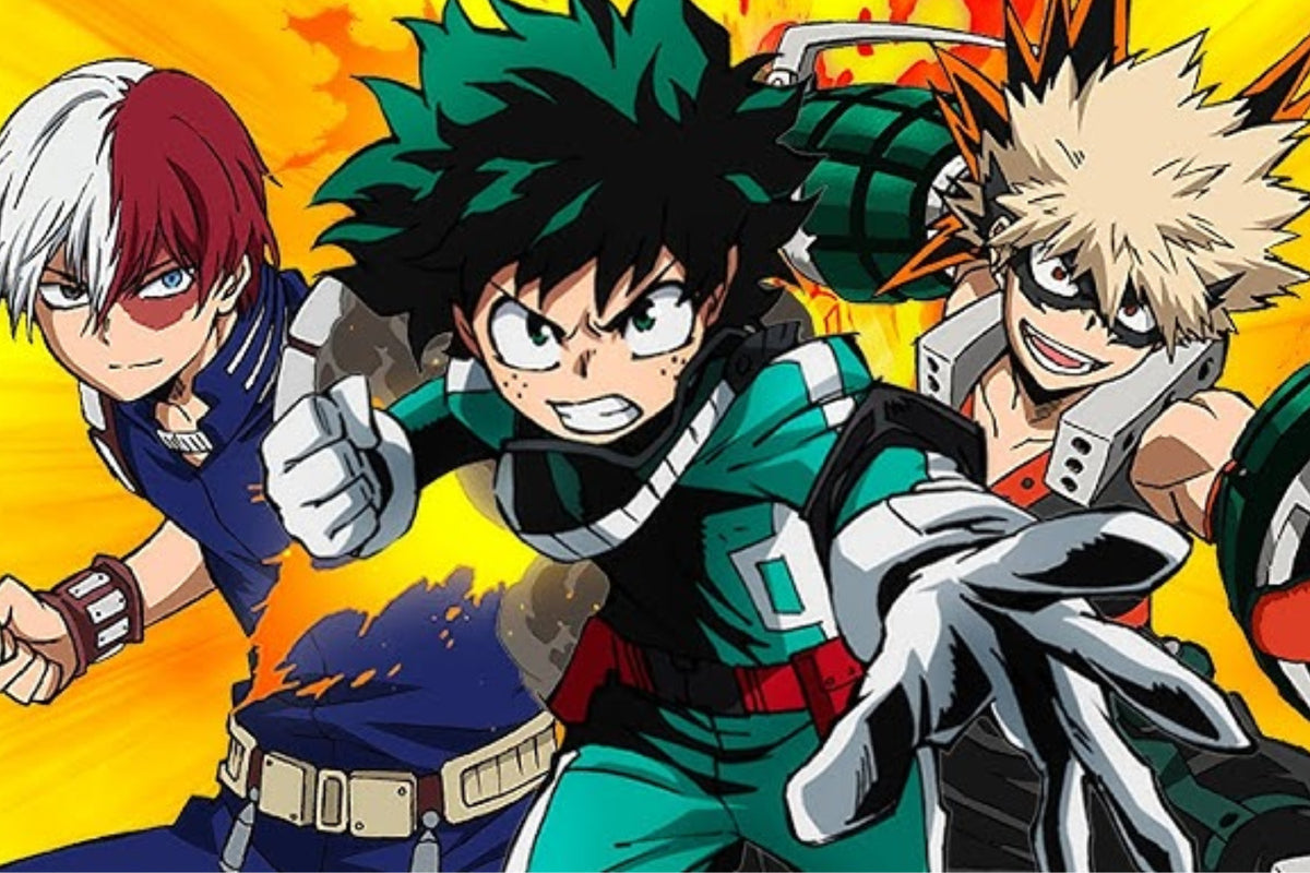 Arte promocional de la temporada final de My Hero Academia