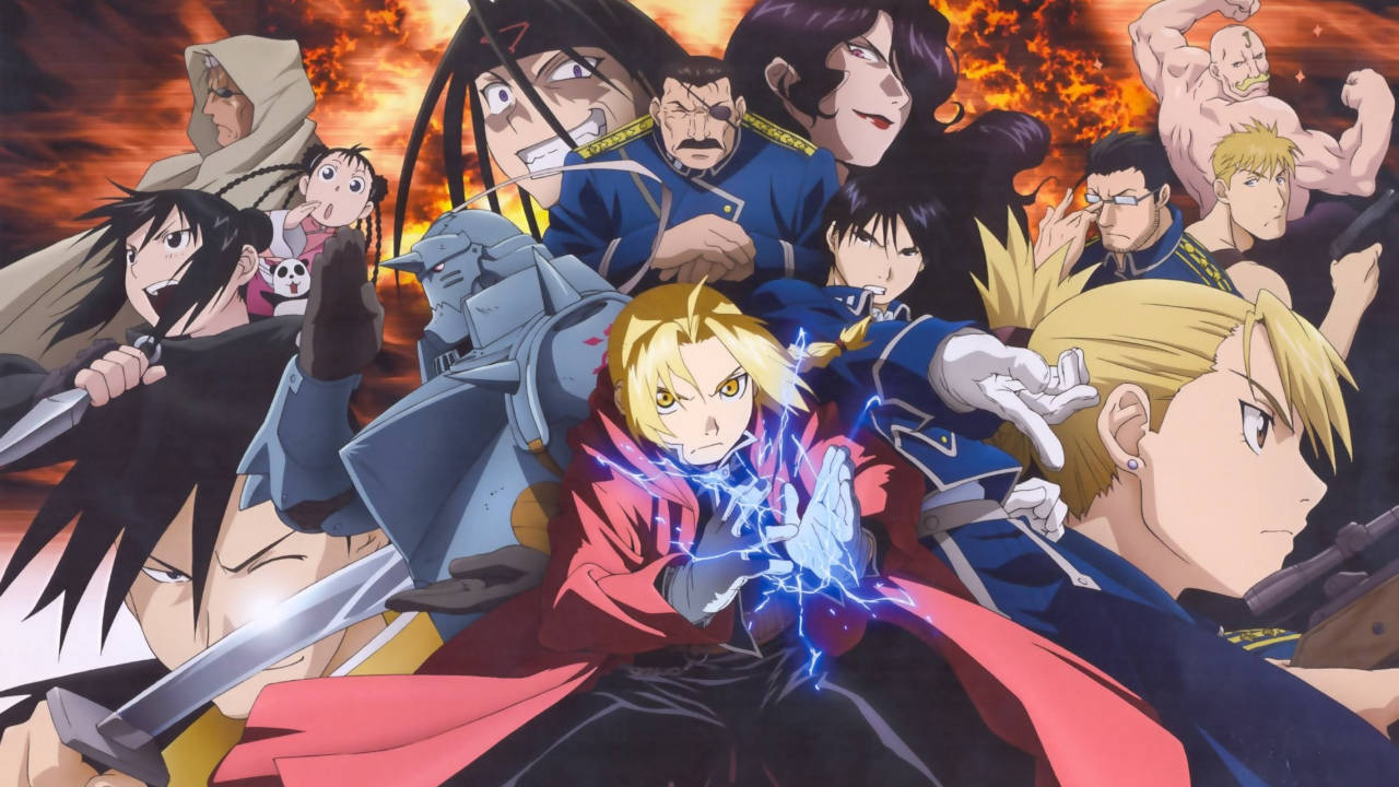 Portada conmemorativa del aniversario de Fullmetal Alchemist