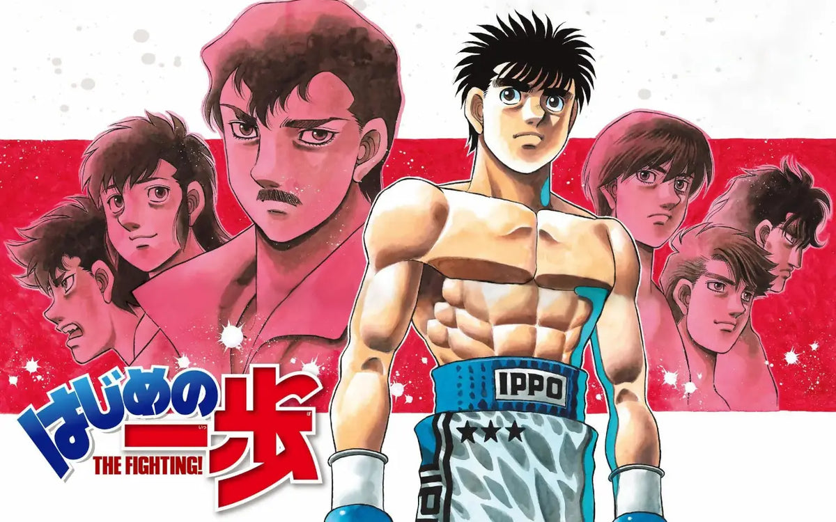 Portada del manga Hajime no Ippo durante su pausa de publicación