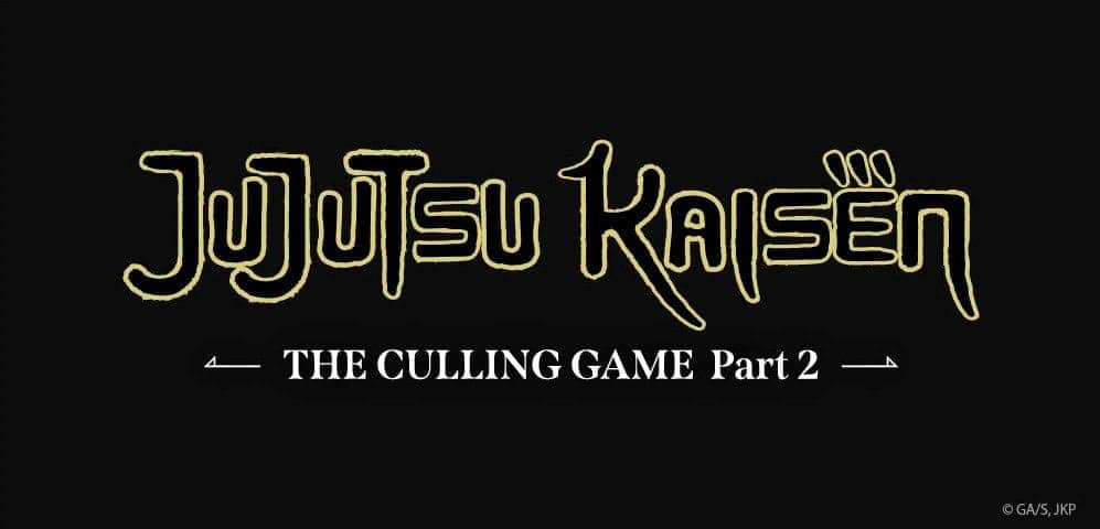 Cartel de Jujutsu Kaisen: The Culling Game, cuarta temporada del anime