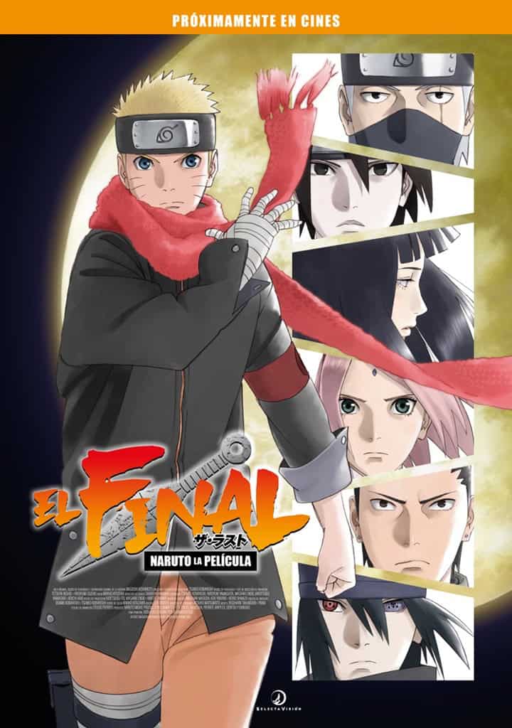 Naruto y Hinata protagonizan el cartel de El Final: Naruto, la Película