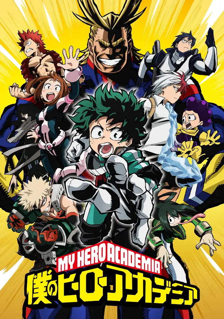 Izuku Midoriya y el poder One For All en My Hero Academia