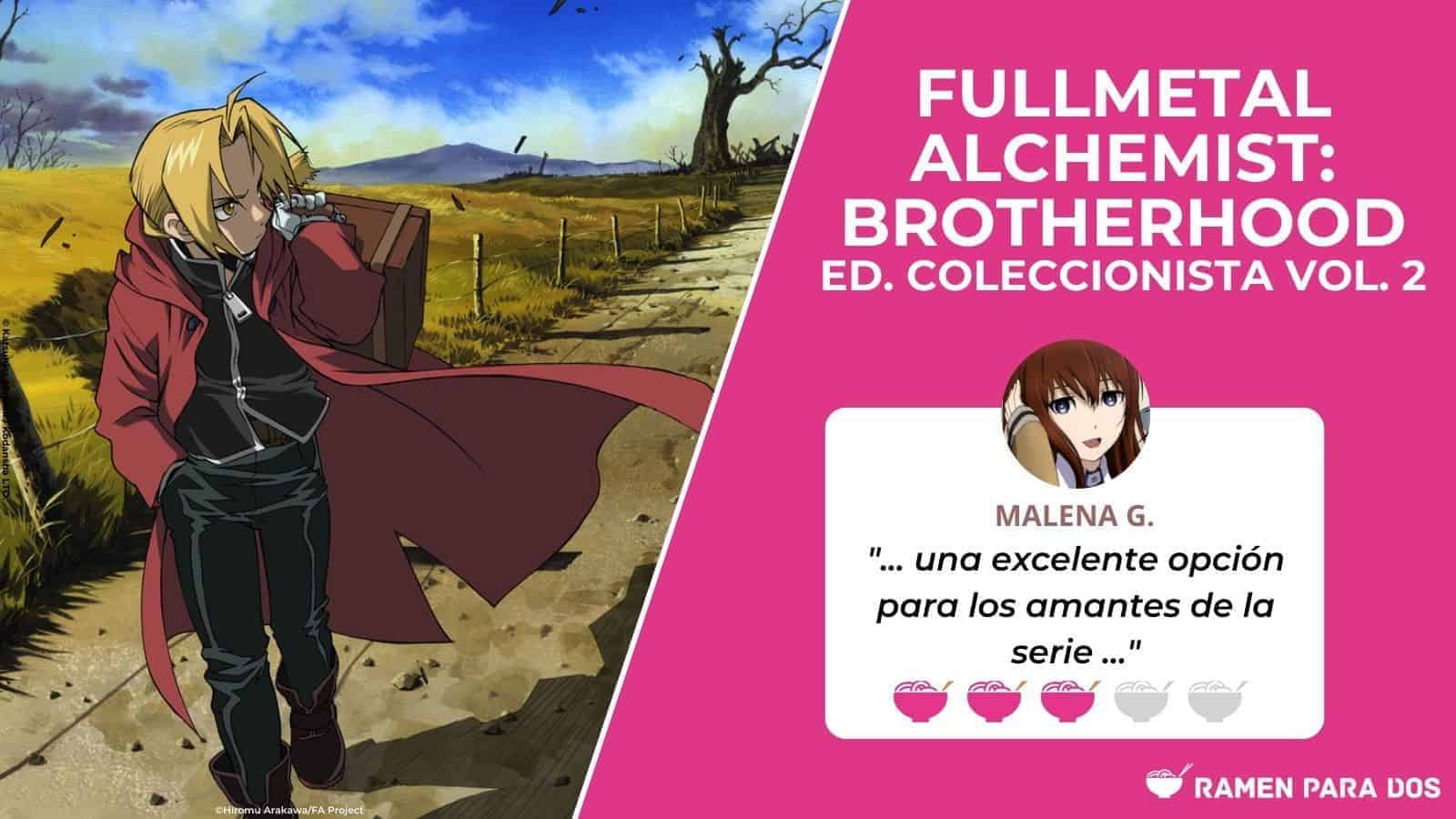 Fullmetal Alchemist Brotherhood, Edward y Alphonse Elric