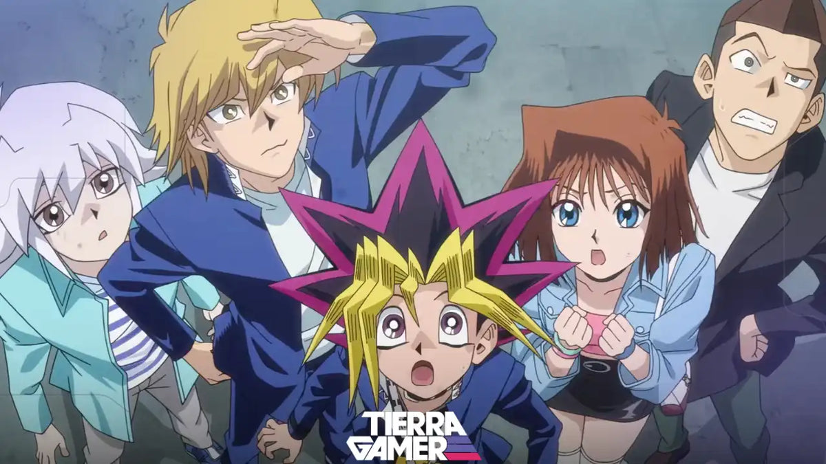 Yugi Muto y sus amigos en la nueva animación conmemorativa de Yu-Gi-Oh!