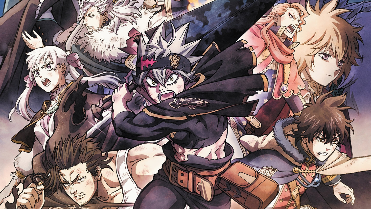 El nuevo anime de Black Clover se emitirá en Crunchyroll