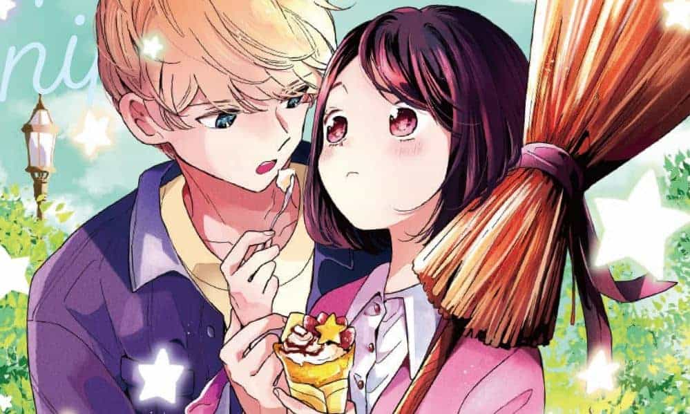 Portada de La brujita oficinista de Maka Mochida, manga que llega a su final