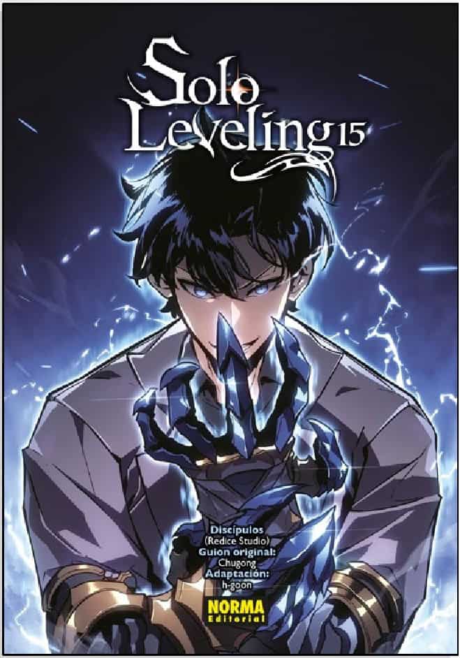 Portada del tomo 15 de Solo Leveling publicado por Norma Editorial en España