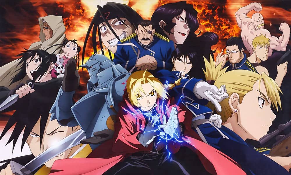 Edward y Alphonse Elric en Fullmetal Alchemist Brotherhood