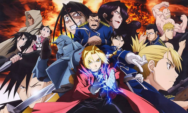Edward y Alphonse Elric en Fullmetal Alchemist Brotherhood