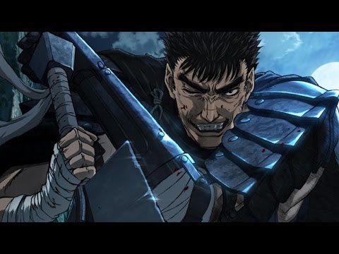 Escena oficial del anime Berserk, tematica del Espadachin Negro
