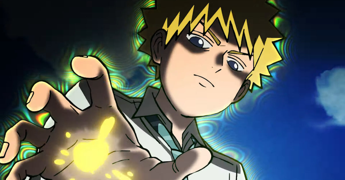 Shigeo Kageyama y Reigen Arataka en el key visual de Mob Psycho 100