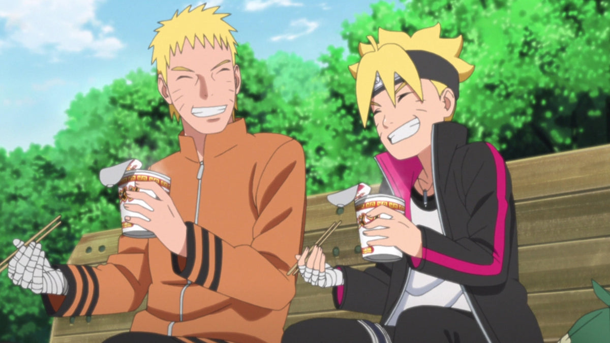 Ilustración oficial de Naruto por su aniversario junto a Boruto, Hinata e Himawari
