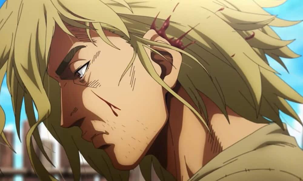 Thorfinn en el arte promocional de Vinland Saga temporada 2