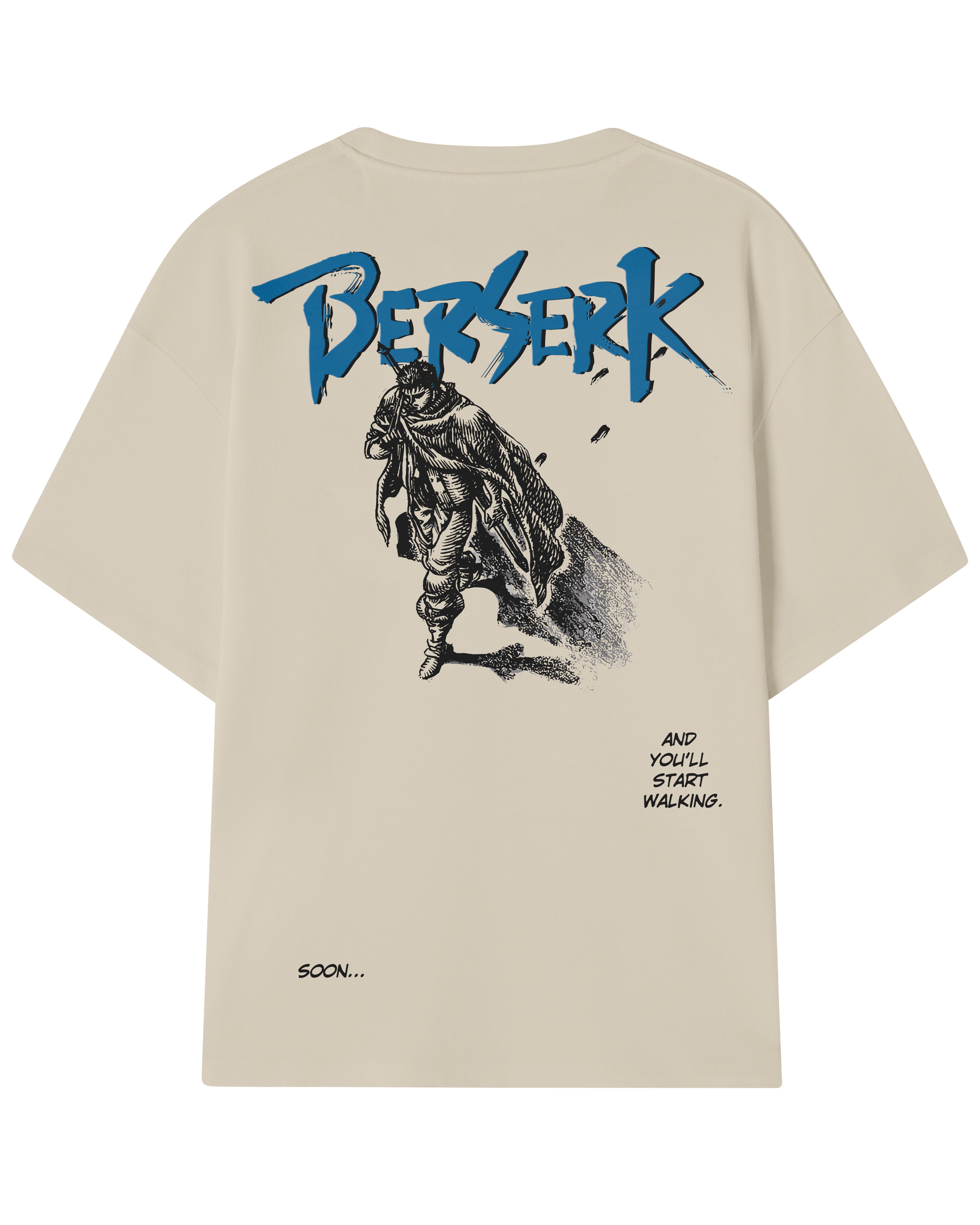 Camiseta Oversize Berserk Walking