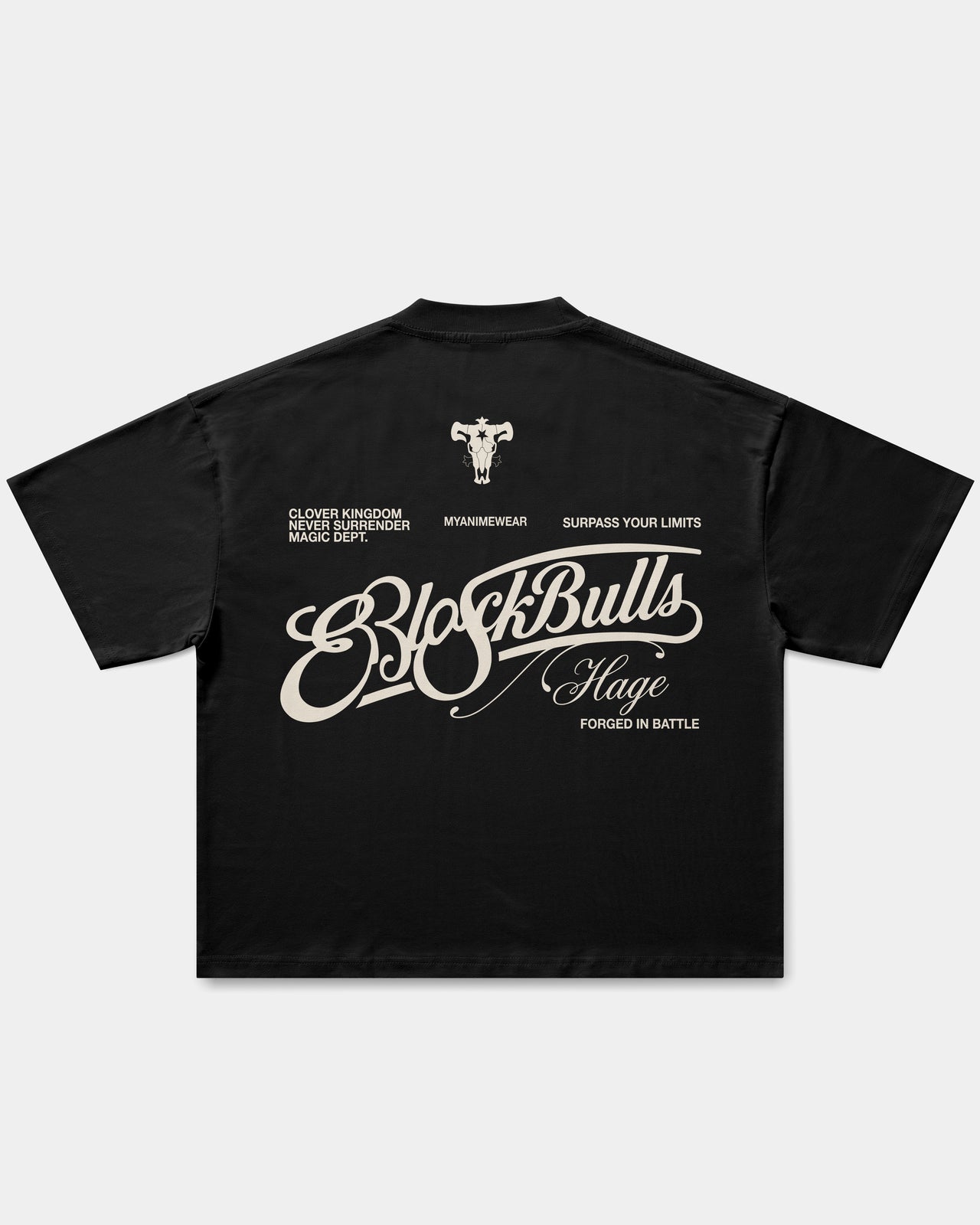 Camiseta Oversize Boxy BlackBulls