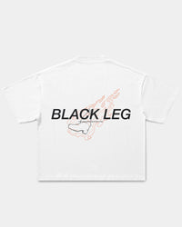 Camiseta Oversize Boxy Black Leg